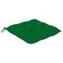 Sillas de comedor jardín con cojines 3 uds madera maciza acacia de vidaXL, Sillas de jardín - Ref: Foro24-3060841, Precio: 25...