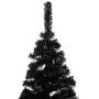 Árbol de Navidad preiluminado con luces y bolas negro 120 cm en Decoración Festiva y Estacional | Comprar online en Foru.es