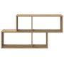 Estante de pared madera ingeniería roble artisian 100x18x53 cm en Estanterías | Comprar online en Foru.es