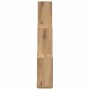Estante cubo pared madera ingeniería roble artisan 78x15x93 cm en Estanterías | Comprar online en Foru.es