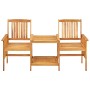 Sillas y mesita de jardín con cojines madera maciza acacia de vidaXL, Conjuntos de jardín - Ref: Foro24-3061294, Precio: 148,...