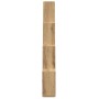 Estante cubo de pared madera ingeniería roble 90x15x119,5 cm en Estanterías | Comprar online en Foru.es