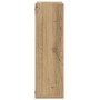 Estantes cubo de pared 2 uds madera roble artisan 50x15x50 cm en Estanterías | Comprar online en Foru.es