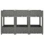 Arriate polipropileno 120x40x71 cm de vidaXL, Maceteros y jardineras - Ref: Foro24-153299, Precio: 83,18 €, Descuento: %