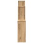 Estante de pared madera ingeniería roble artisian 80x15x78,5 cm en Estanterías | Comprar online en Foru.es
