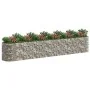 Arriate de gaviones de hierro galvanizado 600x100x100 cm de vidaXL, Maceteros y jardineras - Ref: Foro24-152049, Precio: 201,...