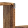 Estante de pared 2 uds madera ingeniería envejecida 100x15x20cm en Estanterías | Comprar online en Foru.es