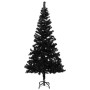 Árbol de Navidad preiluminado con luces y bolas negro 180 cm en Decoración Festiva y Estacional | Comprar online en Foru.es