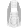 Arriate de gaviones de hierro galvanizado 600x100x100 cm de vidaXL, Maceteros y jardineras - Ref: Foro24-152049, Precio: 201,...