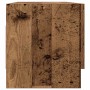 Armario de madera contrachapada envejecida 100x32,5x35 cm en Armarios roperos | Comprar online en Foru.es