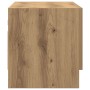 Armario de madera de ingeniería roble artesanal 70x32,5x35 cm en Armarios roperos | Comprar online en Foru.es