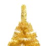 Árbol de Navidad preiluminado con luces y bolas dorado 150 cm en Decoración Festiva y Estacional | Comprar online en Foru.es