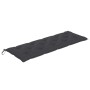 Banco de jardín 3 plazas madera eucalipto gris y cojín 150 cm de vidaXL, Bancos de jardín - Ref: Foro24-3061065, Precio: 226,...