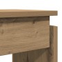 Mesa consola madera de ingeniería roble artesanal 102x30x80 cm en Mesas auxiliares | Comprar online en Foru.es