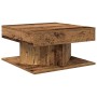 Mesa de centro madera de ingeniería envejecida 55x55x30 cm en Mesas de centro | Comprar online en Foru.es