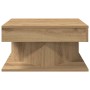 Mesa de centro madera ingeniería roble artisan 55x55x30 cm en Mesas de centro | Comprar online en Foru.es