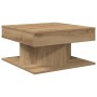 Mesa de centro madera ingeniería roble artisan 55x55x30 cm en Mesas de centro | Comprar online en Foru.es