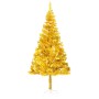 Árbol de Navidad preiluminado con luces y bolas dorado 180 cm en Decoración Festiva y Estacional | Comprar online en Foru.es