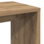 Mesas apilables 3 pzas madera contrachapada color roble artisan en Mesas auxiliares | Comprar online en Foru.es