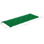 Banco de jardín 3 plazas madera eucalipto gris y cojín 150 cm de vidaXL, Bancos de jardín - Ref: Foro24-3061070, Precio: 227,...