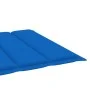 Lounger with cushion solid acacia wood and galvanized steel by vidaXL, Loungers - Ref: Foro24-3061552, Price: 270,42 €, Disco...