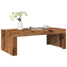 Mesa de centro madera de ingeniería envejecida 102x50x35 cm en Mesas de centro | Comprar online en Foru.es