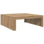 Mesa de centro madera de ingeniería roble artisan 100x100x35 cm en Mesas de centro | Comprar online en Foru.es