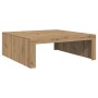 Mesa de centro madera de ingeniería roble artisan 100x100x35 cm en Mesas de centro | Comprar online en Foru.es