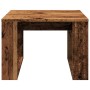Mesa auxiliar de madera de ingeniería envejecida 50x50x35 cm en Mesas de centro | Comprar online en Foru.es