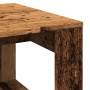 Mesa auxiliar de madera de ingeniería envejecida 50x50x35 cm en Mesas de centro | Comprar online en Foru.es