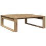 Mesa de centro madera de ingeniería roble artisan 100x100x35 cm en Mesas de centro | Comprar online en Foru.es