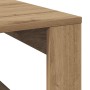 Mesa de centro madera de ingeniería roble artisan 100x100x35 cm en Mesas de centro | Comprar online en Foru.es