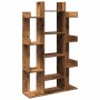 Librería de madera contrachapada envejecida 86x25,5x140 cm en Librerías y estanterías | Comprar online en Foru.es