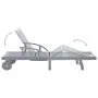 Garden lounger with solid acacia wood cushion by vidaXL, Loungers - Ref: Foro24-3061340, Price: 203,20 €, Discount: %