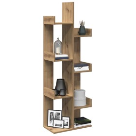 Estantería de madera de ingeniería roble artisan 48x25,5x140 cm en Librerías y estanterías | Comprar online en Foru.es