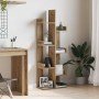 Estantería de madera de ingeniería roble artisan 48x25,5x140 cm en Librerías y estanterías | Comprar online en Foru.es