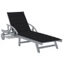 Tumbona de jardín con cojín madera maciza de acacia de vidaXL, Tumbonas - Ref: Foro24-3061336, Precio: 202,92 €, Descuento: %
