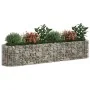 Arriate de gaviones de hierro galvanizado 260x50x50 cm de vidaXL, Maceteros y jardineras - Ref: Foro24-152026, Precio: 91,91 ...