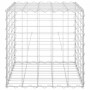 Arriate de gaviones cúbico alambre de acero 50x50x50 cm en Macetas y jardineras | Comprar online en Foru.es
