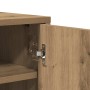 Mueble zapatero madera ingeniería roble artisan 60x35x70 cm en Zapateros y organizadores de calzado | Comprar online en Foru.es