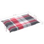 Tumbona de jardín con mesa y cojín madera maciza de acacia de vidaXL, Tumbonas - Ref: Foro24-3061600, Precio: 201,95 €, Descu...