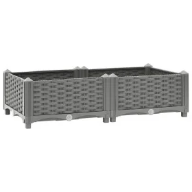 Arriate polipropileno 80x40x23 cm de vidaXL, Maceteros y jardineras - Ref: Foro24-153290, Precio: 41,61 €, Descuento: %