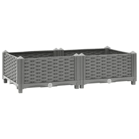 Arriate polipropileno 80x40x23 cm de vidaXL, Maceteros y jardineras - Ref: Foro24-153290, Precio: 41,61 €, Descuento: %