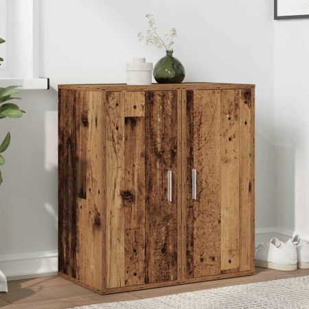 Muebles zapateros 2 uds madera ingeniería envejecida 32x35x70cm en Zapateros y organizadores de calzado | Comprar online en Foru