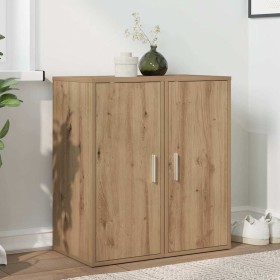 Muebles zapateros 2 uds madera roble artisan 32x35x70 cm en Zapateros y organizadores de calzado | Comprar online en Foru.es