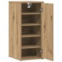 Muebles zapateros 2 uds madera roble artisan 32x35x70 cm en Zapateros y organizadores de calzado | Comprar online en Foru.es