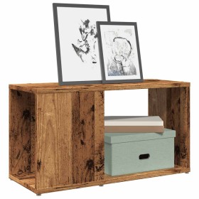 Mueble de TV madera de ingeniería envejecida 60x24x32 cm en Librerías y estanterías | Comprar online en Foru.es