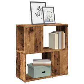 Librería de madera de ingeniería madera envejecida 60x24x63 cm en Librerías y estanterías | Comprar online en Foru.es