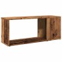 Mueble de TV madera de ingeniería envejecida 80x24x32 cm en Librerías y estanterías | Comprar online en Foru.es