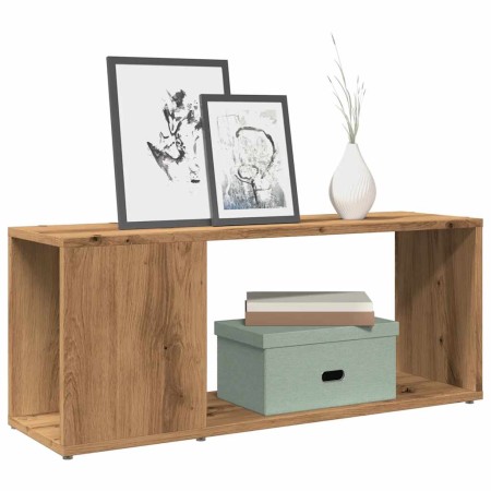 Mueble de TV madera de ingeniería roble artisan 80x24x32 cm en Librerías y estanterías | Comprar online en Foru.es